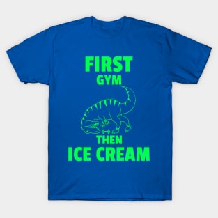 Funny gym training motivation. T-Shirt